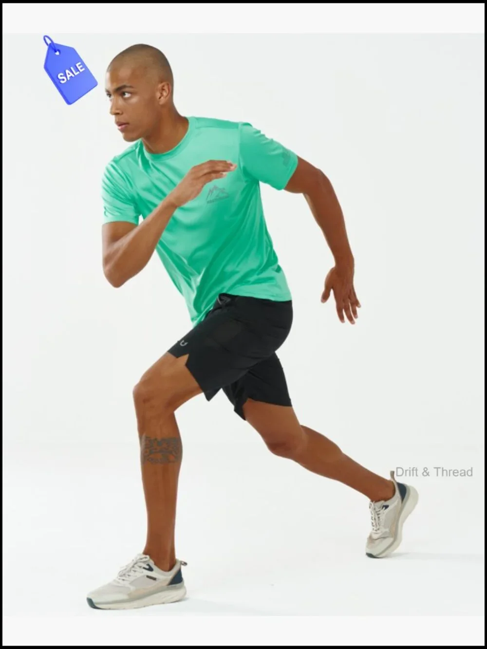 Men's UPF 50+ Sun Protection Shirt Short Sleeve Rash Guard Athletic T-Shirt
